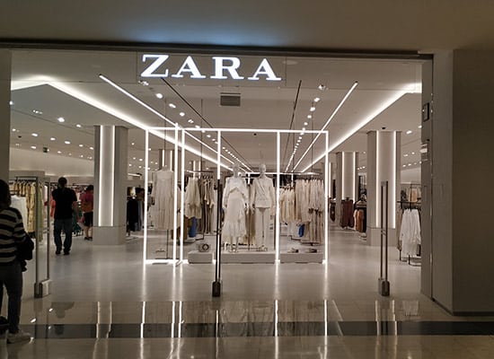 Tienda Zara En Castelldefels Centro Comercial Anecblau