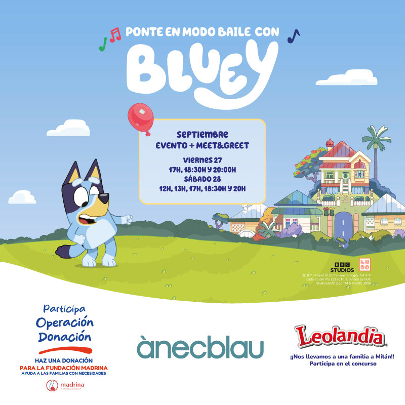 ¡PONTE EN MODO BAILE CON BLUEY!