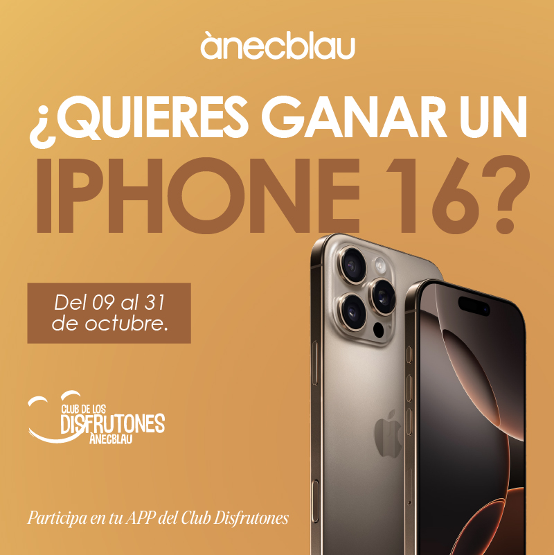 SORTEIG D’UN IPHONE 16!