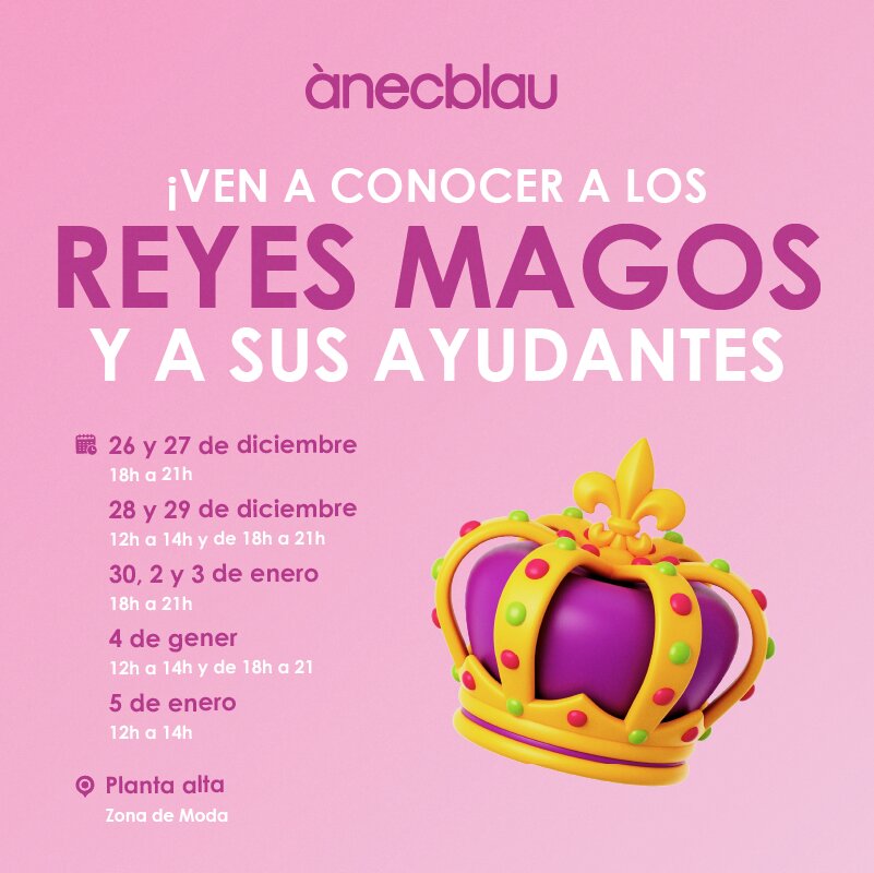 LOS REYES MAGOS EN ÀNECBLAU