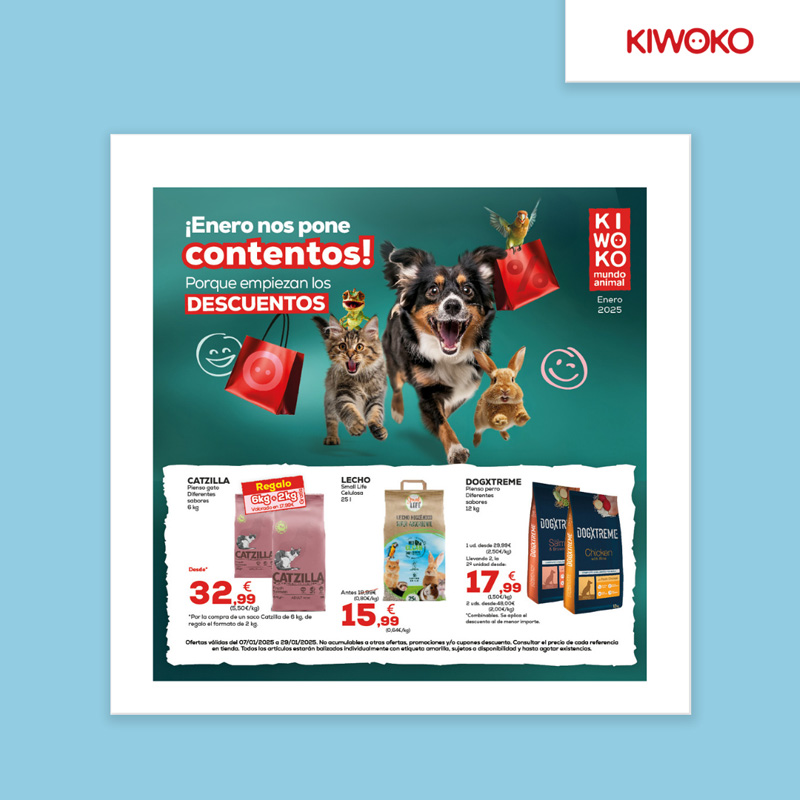 Promociones Kiwoko Anecblau