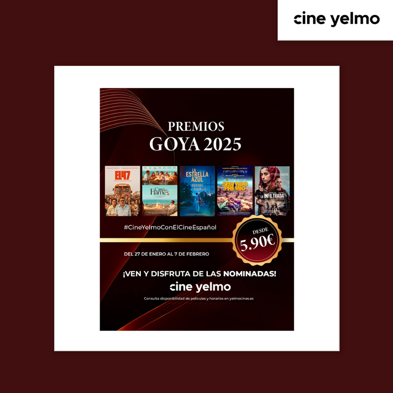 Promociones Yelmo cines Anecblau